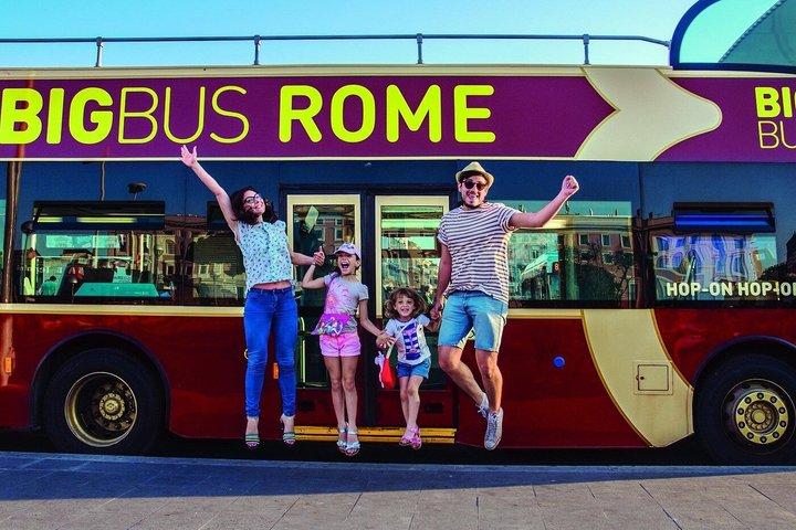 Tour panoramico di Roma in autobus Hop On Hop Off Open Top