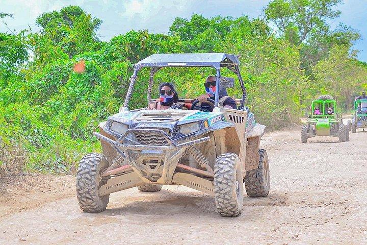 Punta Cana Dunes Buggy Adventure with Cenote Bath
