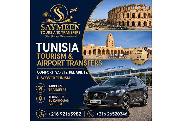 VIP Transfer Airport to Hotels in Tunis, Hammamet and Sousse