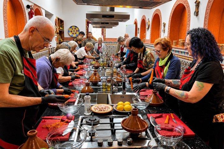 Fez Kochkurs im Palais bab sahra mit Marktbesuch