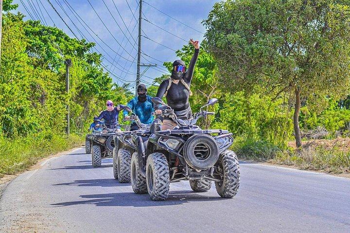 Private off-road quad bike adventure in Punta Cana