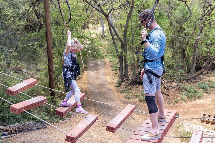 Adventure Course Extreme Including Climbing Wall & Rappel