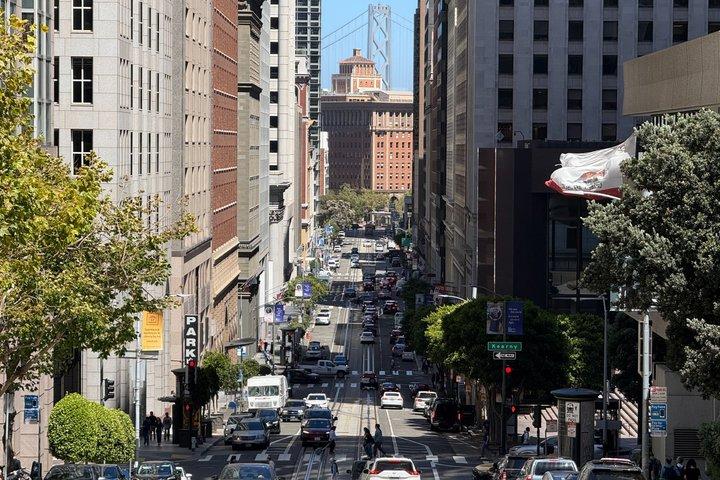 San Francisco på en dag : Liten grupp linbana och promenader