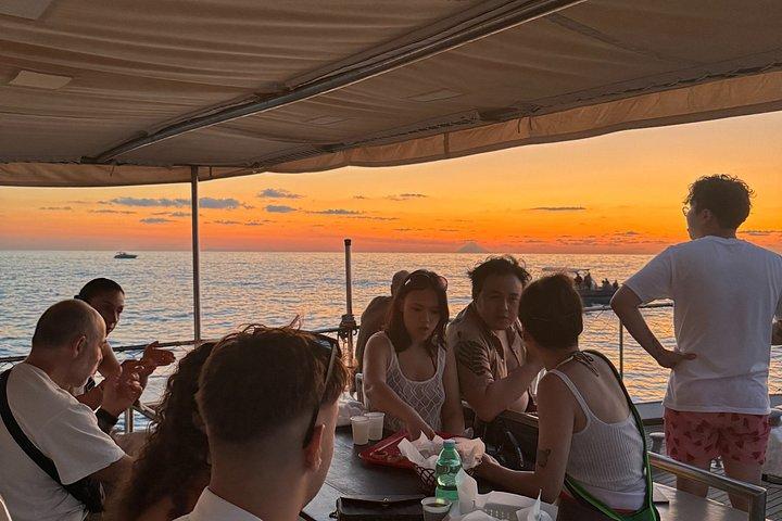 Tropea - Capo Vaticano: Sunset Cruise with aperitif