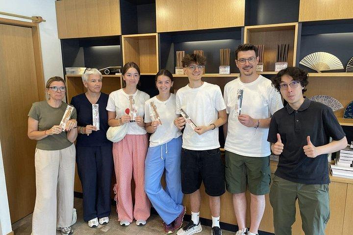 東京浅草DIY箸ワークショップとパーソナライズお土産