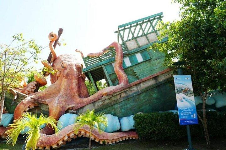 フーコックホントムケーブルカーとアクアトピアチケット