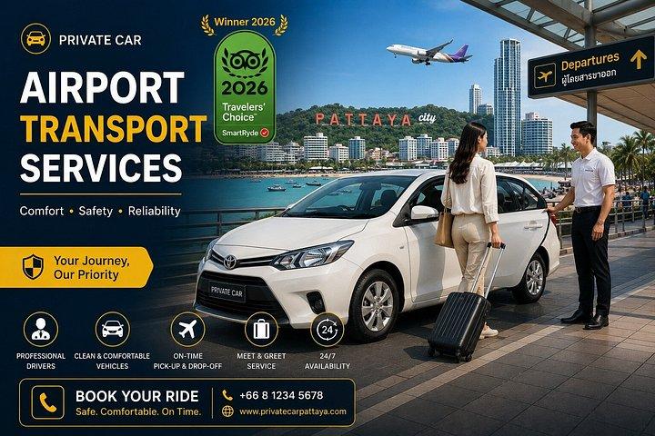 Traslado privado al aeropuerto : Aeropuerto DMK → Pattaya City