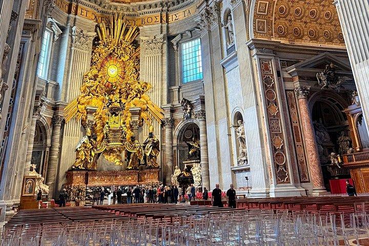 Guided Experience at Rome in St. Peter Basilica and Dome
