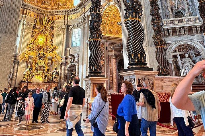 Guided Experience at Rome in St. Peter Basilica and Dome