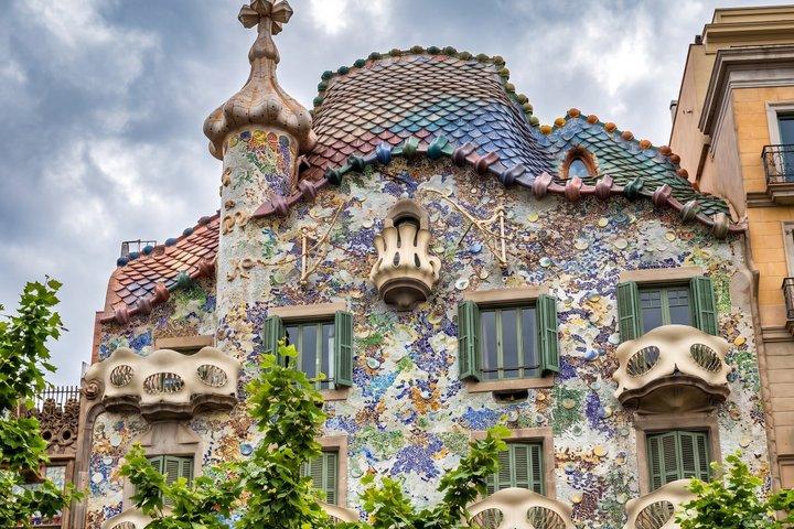 Barcelona Gaudi cykeltur: Modernistiske højdepunkter med cykel eller E-bike