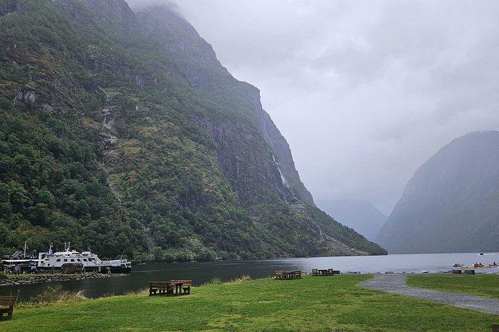 ソグネフィヨルドとフロム鉄道を利用した、オスロからベルゲンへのプライベート 1 日旅行