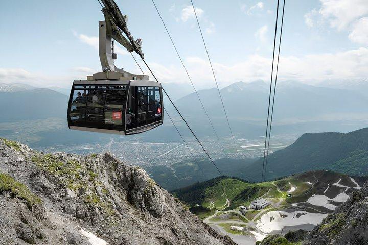 Top of Innsbruck Cable Car Return Ticket with Audio Guide