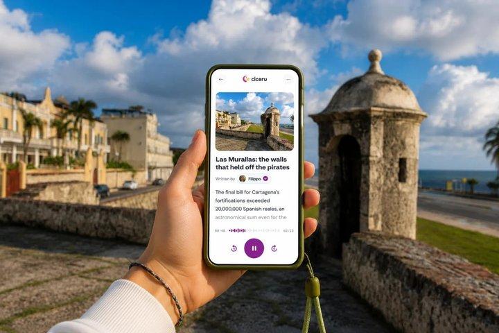 Cartagena Self Guided Walking Tour Walled City Audio and Quiz