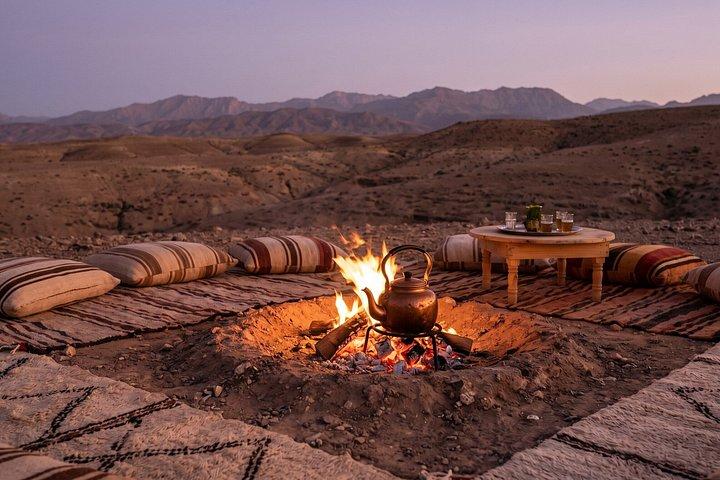 Marrakech Agafay Desert Dinner Quadbiking Sunset Camel Ride