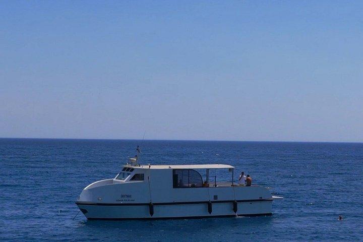 From Rhodes: Small-Group Cruise with Lunch & Drinks