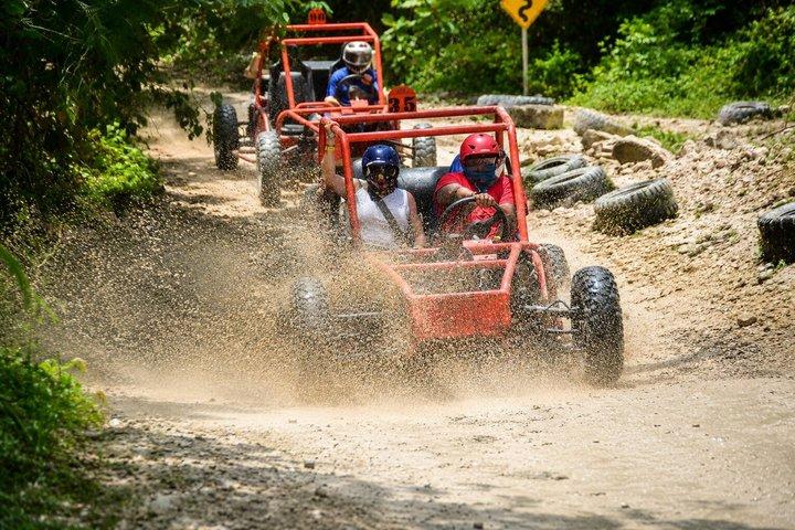 Buggy Ride, Zipline Mega Splash and Waterfall Pool + Lunch Combo
