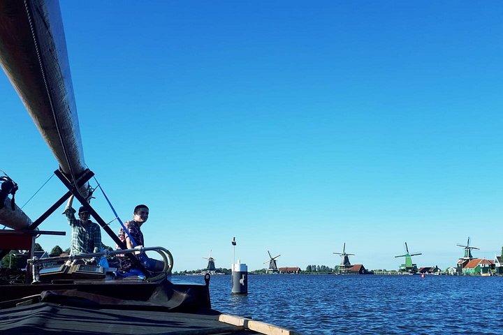 Zaanse Schansクルーズ（アムステルダム発）ヒストリック貨物船
