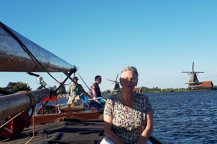 Zaanse Schansクルーズ（アムステルダム発）ヒストリック貨物船