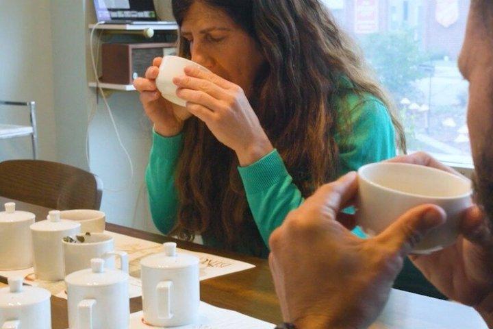 Esperienza di degustazione del volo del tè pop up delle isole d'oro Georgia