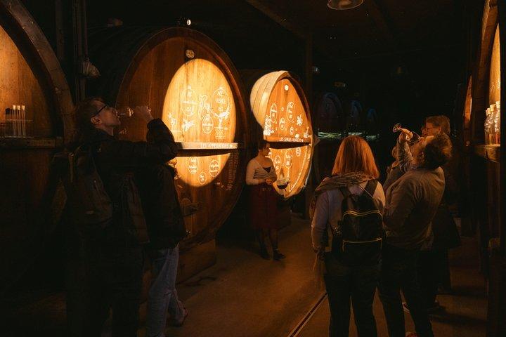 Immersive cellar tour, tasting and picnic basket