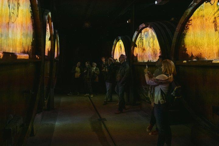 Immersive cellar tour, tasting and picnic basket
