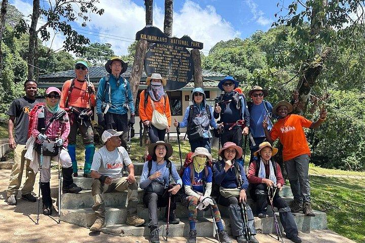 7 days Lemosho route Climbing Mt.Kilimanjaro