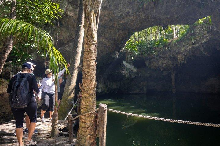 Off Road ATV Tour with Caverns, Cedral & Beach Time with Transfer