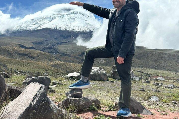 Heldagstur til Cotopaxi-vulkanen og Quilotoa-lagunen