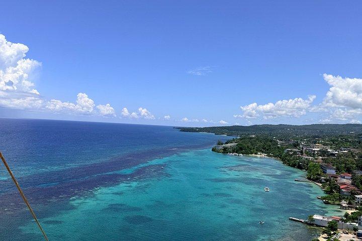 Ocho Rios Parasailing oplevelse med panoramaudsigt over kysten