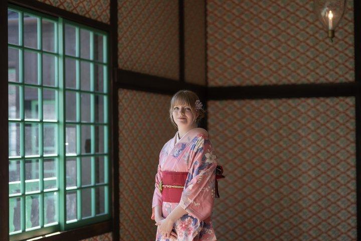 長崎の史跡・出島で着物ロケーションフォトツアー