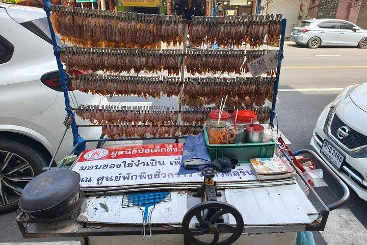 バンコクの有名なチャイナタウンのグルメ ツアー
