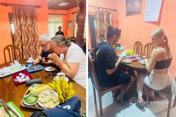 軽食＆冷たいビールサプライズでゴールで指輪作り体験