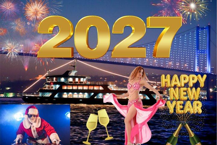 イスタンブール大晦日2027年ボスポラス島ディナー＆パーティークルーズ