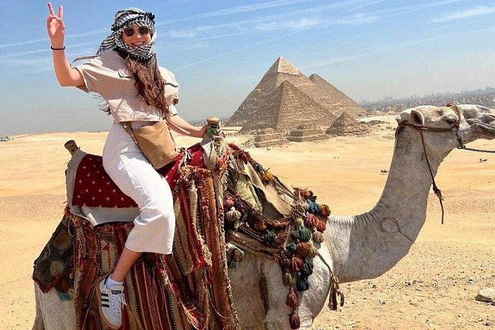 VIP Private Giza Pyramids Sphinx Tour Camel Ride Inside Pyramid