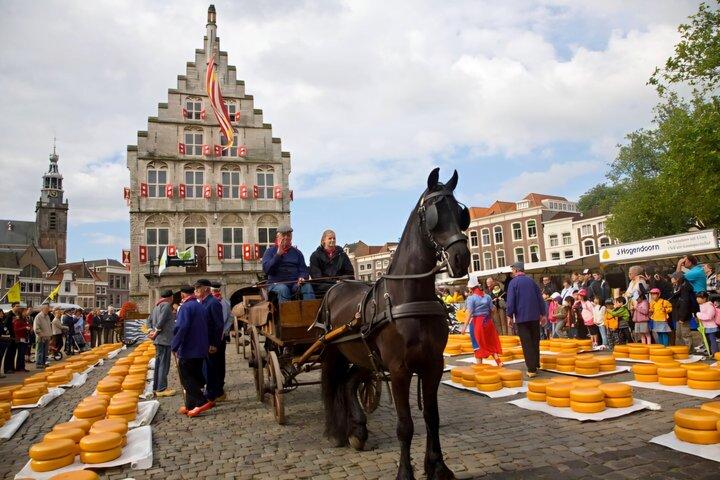 アムステルダムからウーデウォーター、ユトレヒト、ゴーダへのプライベート日帰り旅行