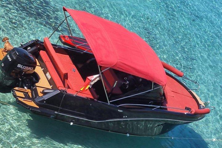 Privat båtuthyrning heldag Ibiza-Formentera
