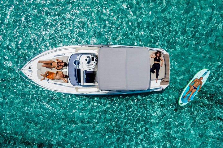 Privat båtuthyrning heldag Ibiza-Formentera