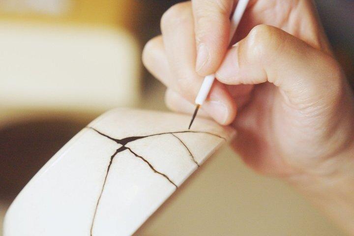 Kioto Taller de reparación de oro Japonés Kintsugi