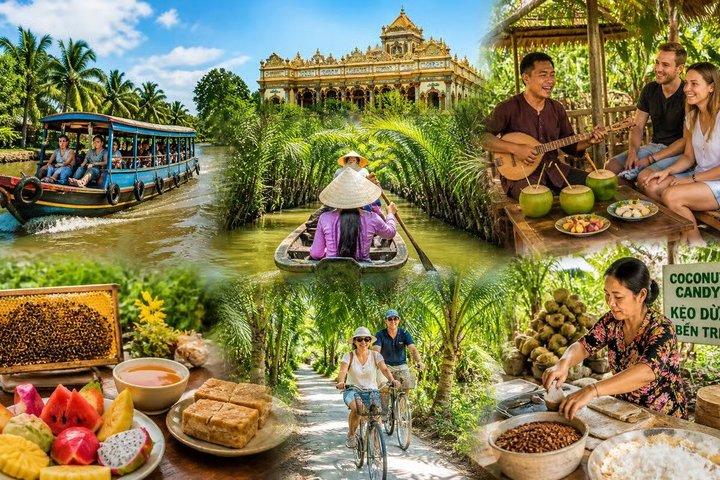 Mekong Delta: My Tho, Ben Tre & Sampan Ride day trip