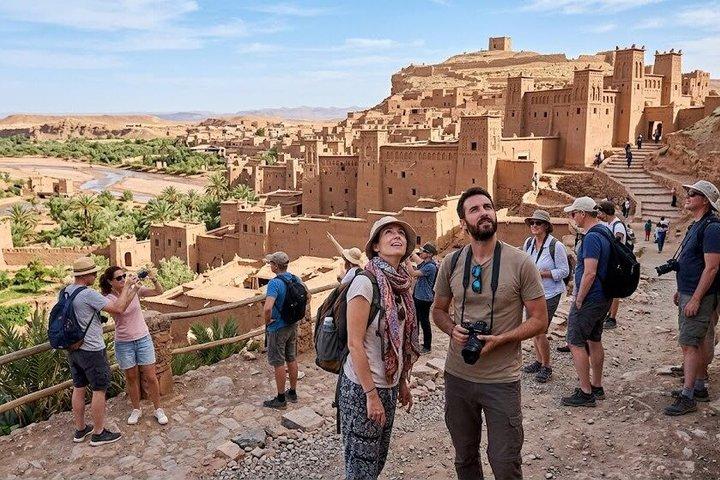 Escursione di un'intera giornata a Ouarzazate e Ait Benhaddou da Marrakech
