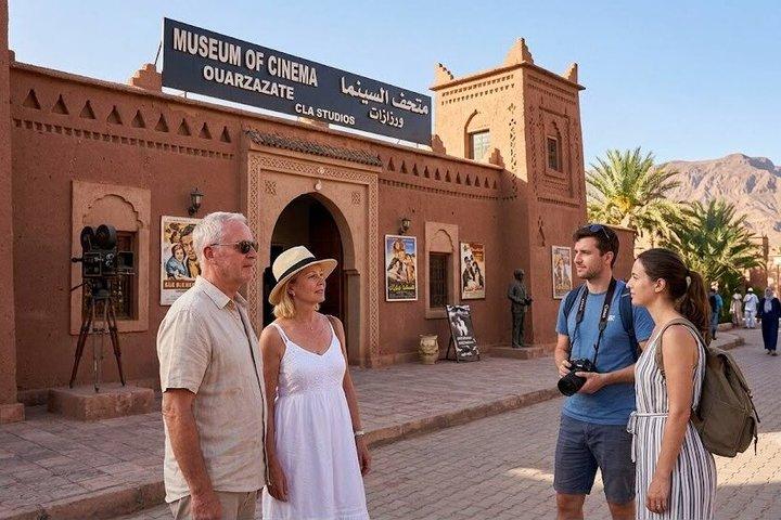 Escursione di un'intera giornata a Ouarzazate e Ait Benhaddou da Marrakech