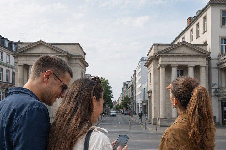 Selbstgeführte Geheimnisse von Düsseldorf Erkundungstour