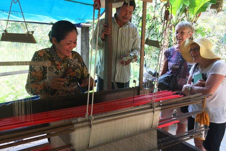 Half-Day Silk Island Tour by Boat & Silk Farm Experience