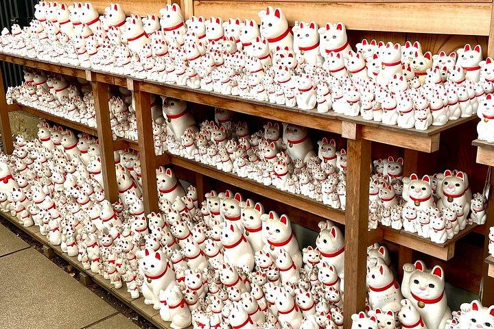 東京：渋谷ハチ公、猫カフェ＆五反田の招き猫寺