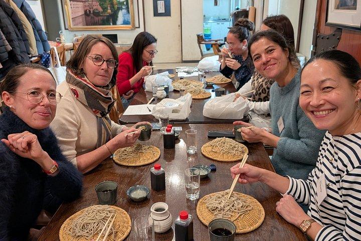 Edo Soba Culture with a Professional Soba Chef