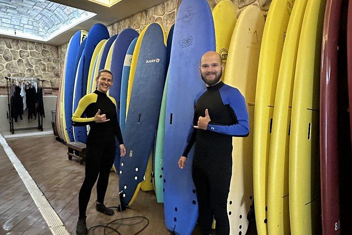 究極のプライベートサーフレッスン。用具、保険、ビデオ込み。