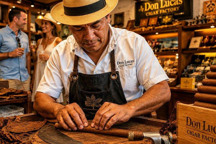 Guided Tour to Don Lucas Cigars Factory and Souvenirs Store