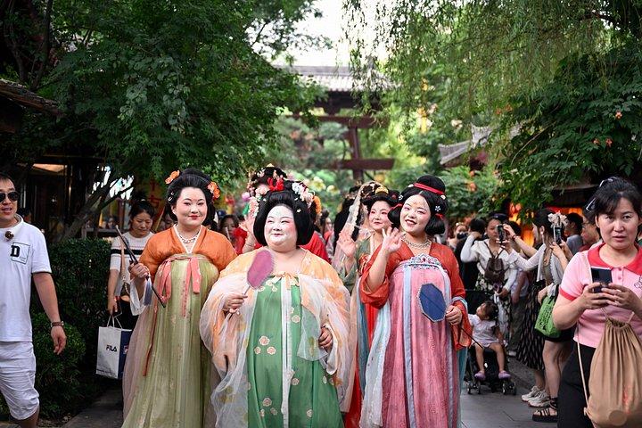交通付き西安文化ショーのロマンチックなショー