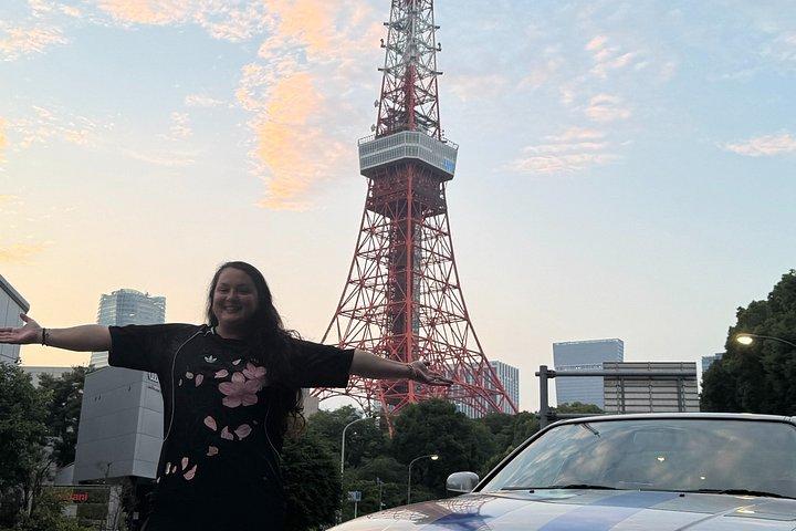 東京ドリフトナイトツアー：R34＆GT-Rで夜の大黒PAへ