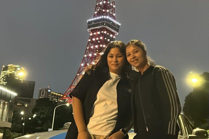 東京ドリフトナイトツアー：R34＆GT-Rで夜の大黒PAへ